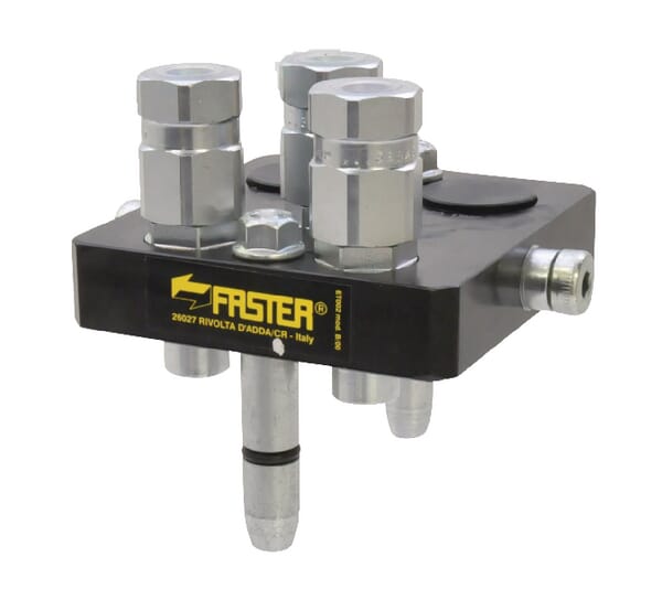 Raccord multiple DN06-3 x 9/Bouchon à section mobile 16" - 18 UNF · réf. 3P50653AMC