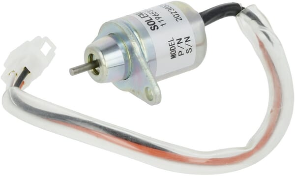 Uzavírací elektromagnetický ventil paliva