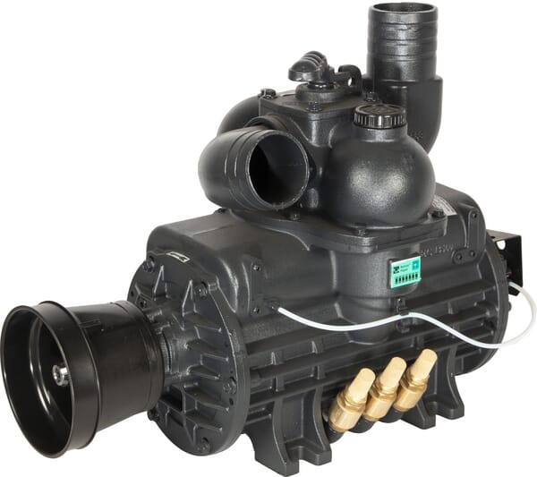 Pompe à vide à entraînement direct CCW à lubrification automatique et ballast Battioni Pagani — réf. MEC13500DLAB