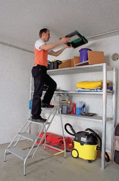 Hliníková pracovní plošina přístupná z jedné strany