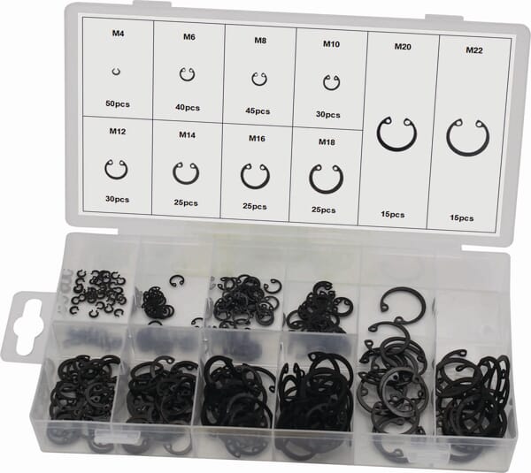 Assortiment de 300 circlips internes · réf. 75750STI