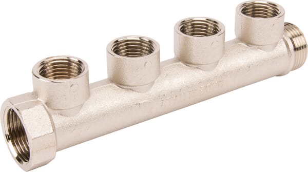 Trubky rozdělovací, vnitřní závit, 4 výstupy
