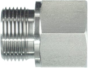 Adaptéry z nerezové oceli, vnější závit BSP x vnitřní závit BSP