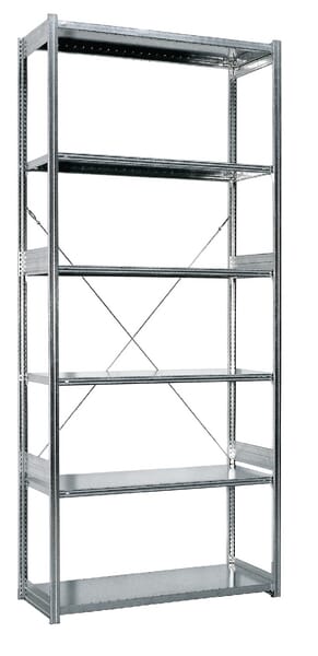 Policové regály 2,5 metru typ L