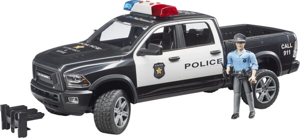 bruder police truck