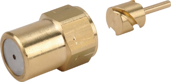 Buse 60° 1 dorée acier inoxydable Birchmeier vue 2