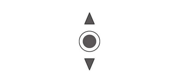 Joystick ,2 positions vue 3