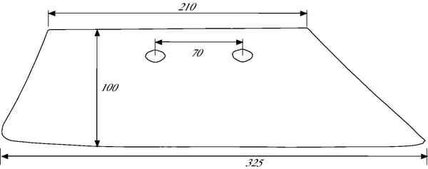 Soc de rasette D p/Kverneland vue 3
