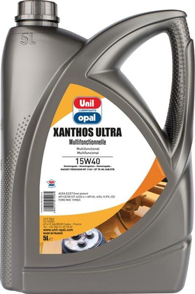 Huile Xanthos Ultra 15W-40 STOU - 5l · réf. SP192177UO