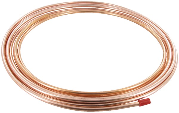 Tube en cuivre conduite de frein 1/4" 7,6 m — réf. RL041676