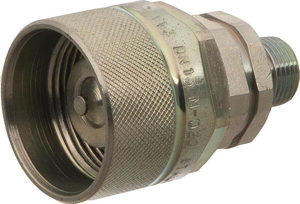 Raccord à vis, filetage mâle 1/2 x filetage mâle 3/8 — réf. SKSM12A06