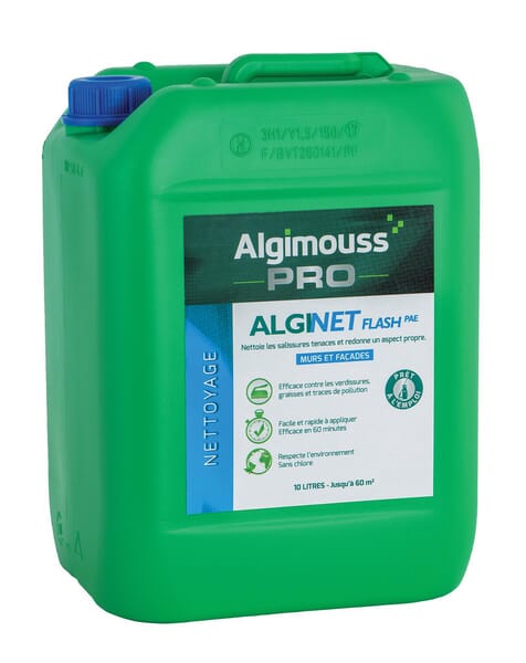 Nettoyant ALGINET FLASH 10L · réf. 019002ALG