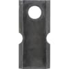 Mower blade LH/RH 110x50x4mm bore Ø20.50mm Suitable for Kongskilde JF/Stoll 25 pack
