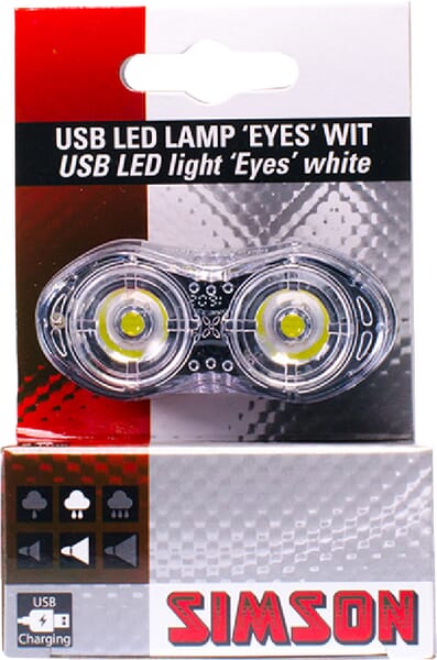 Lampe frontale LED USB — réf. 022001SIM