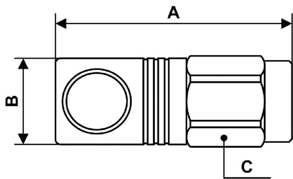Racc. rapide sécu fem BSP 1/4 vue 3
