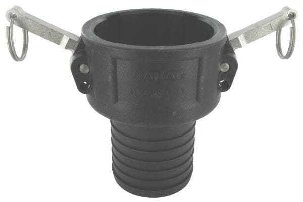 Raccords Camlock Type C 3" en polypropylène · réf. 18109C