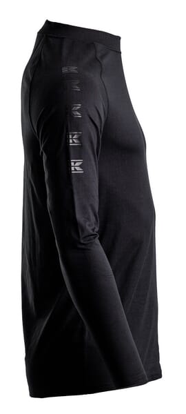 T-shirt L noir vue 3