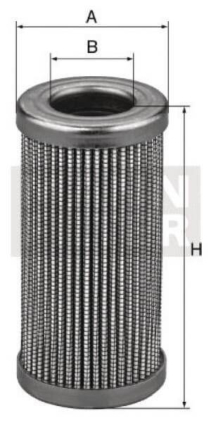 Filtre hydraulique — réf. HD575