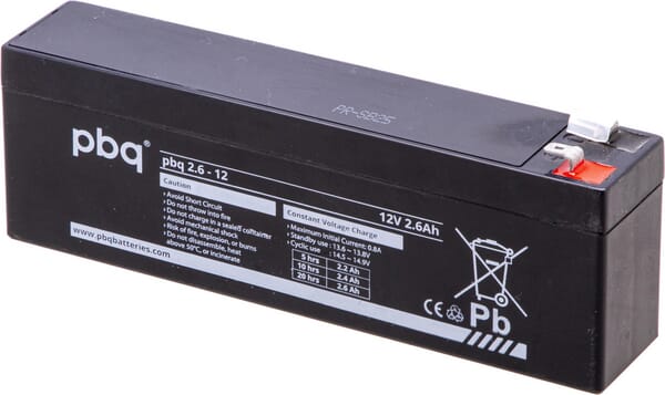 Batterie 12 V 2,6 Ah · réf. 72506098