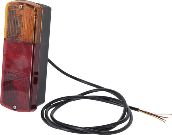 Feu combiné arrière 12V orange/rouge Gauche — réf. 90042012V