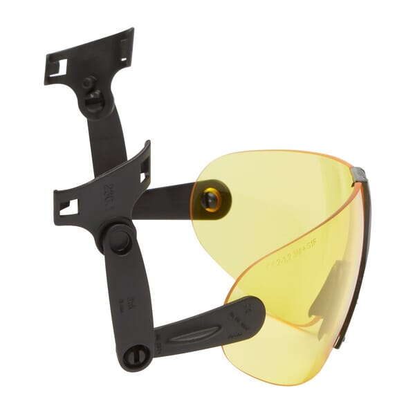 Integrované ochranné brýle, žluté