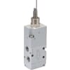 3/2-way whisker valve, monostable, spring return