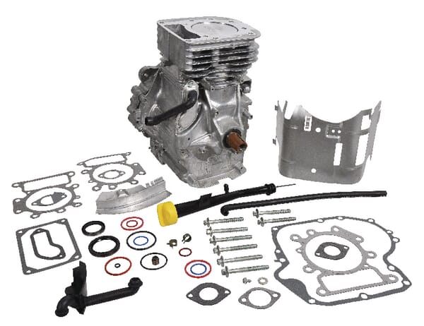 B&S shortblock modell 31 Ø25,4x80mm - Pystyakseli Moottorit - 592059A - 1