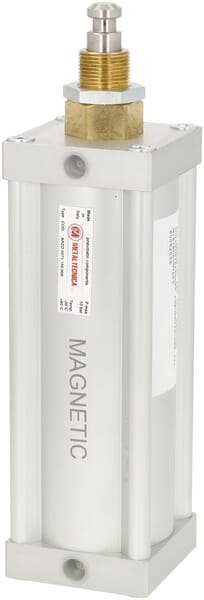 Vérin pneum. 6" std.+aiment — réf. 6008200Z
