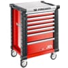 JET.7M3A Tool trolley, 7 drawers M3, red