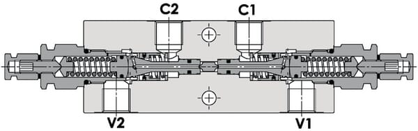 Valves d’équilibrage doubles 3/8" vue 4