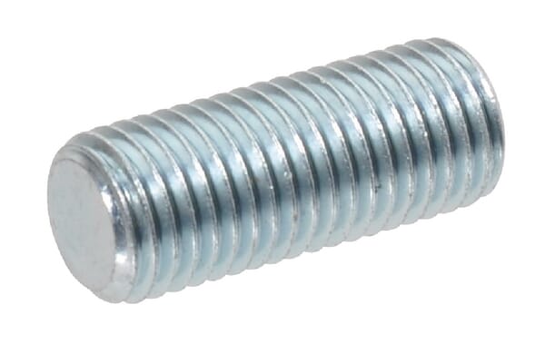 Vis sans tête six pans creux bout plat M16x40 zinqué — réf. 9131640P001