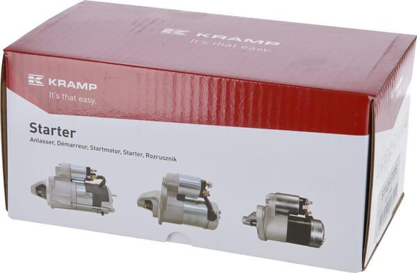 Démarreur 12V, 0,7kW, 9 dents, CW vue 5