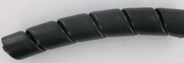 Ochranná plastová spirála černá 16-22 mm