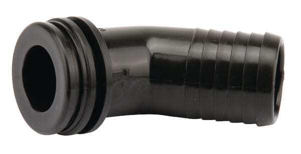 Raccord de flexible 40 mm 45° · réf. 460440