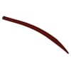 Loader tine, curved, round section 28x600mm, pointed tip with Ø12.5 roll pin, red, SHW
