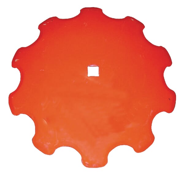 Disque de herse crénelé 660x6 Kverneland — réf. KK121221R