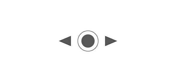 Joystick, 2 positions, 2 retour à ressort, avec verrouillage, 2 N.O. 2 N.C. vue 3