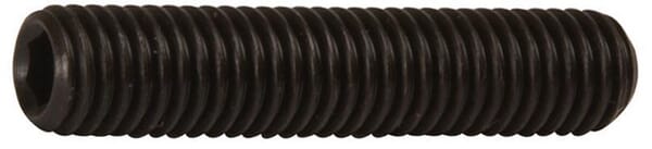 Vis sans tête six pans creux bout cuvette M10x45 noire — réf. 9161045B