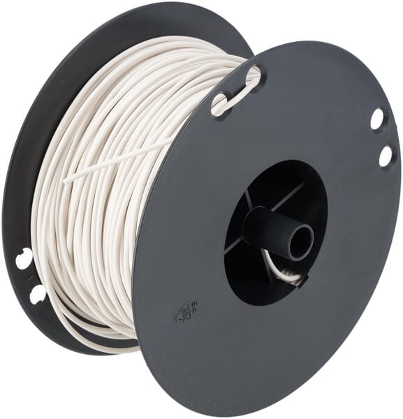 Câble 1x0,75 mm² blanc 100 m · réf. KA1076