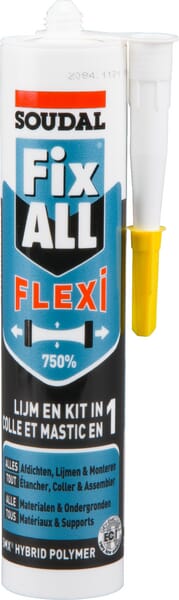 Colle et produit d'étanchéité fix-all Flexi Blanc · réf. SP105029