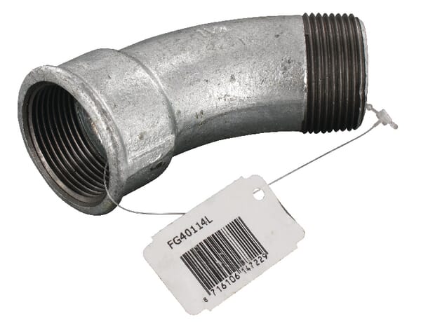 Oblouk 45° poz.vnit/vně.1 1/4"