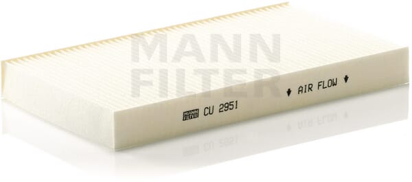 Filtre de cabine Mann Filter — réf. CU2951