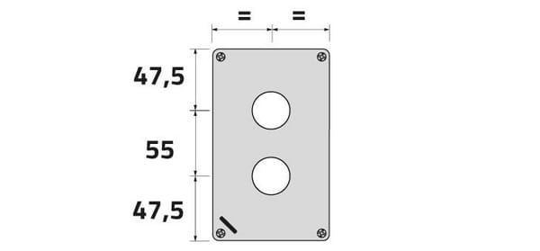 Boite à poussoirs aluminium vue 2