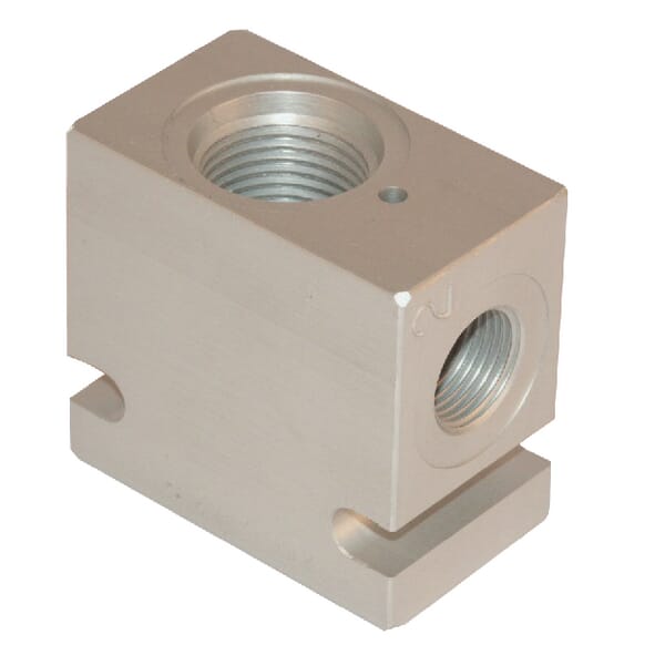 Corps alu. CP10-2-A-06 (3/8") · réf. CP9102A06