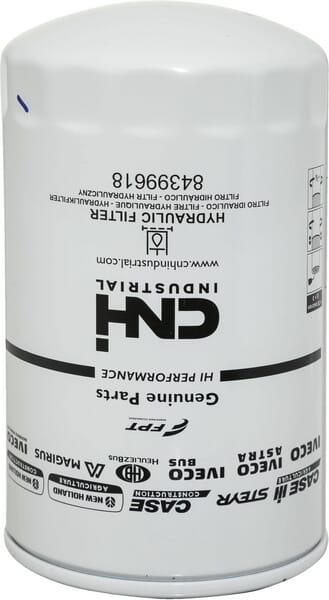 Filtre à huile hydraulique — réf. 84399618