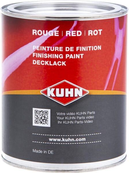 Peinture, rouge, 1 l · réf. 83503018