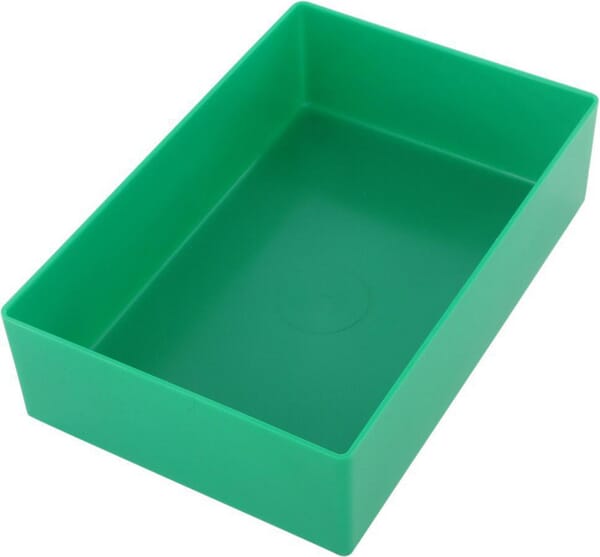 Bac vert 108x162x45mm polypropylene, Hünersdorff · réf. WE6224