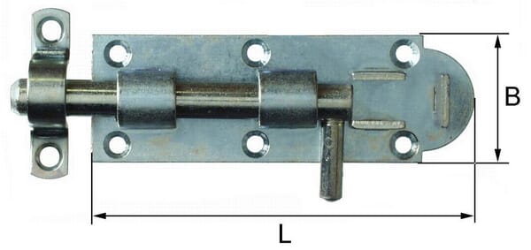 Boulon de porte 135 mm 1pc. · réf. 0960520000301