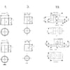 Grattoirs Landsberg / Pöttinger 100x80 mm