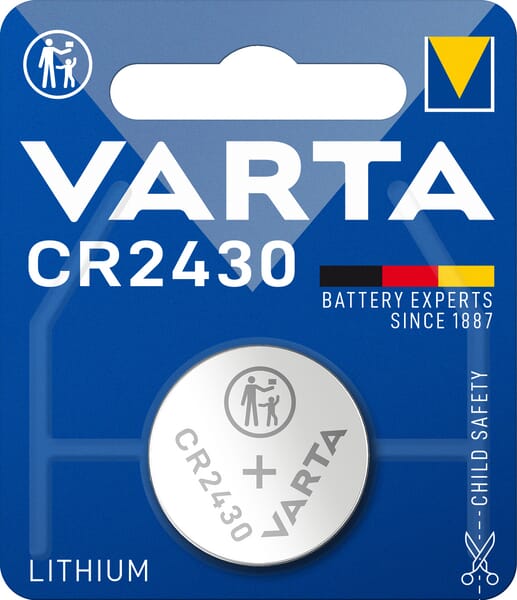 Suchá baterie CR 2430 Varta